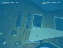 Tablet Screenshot of custom6strings.com